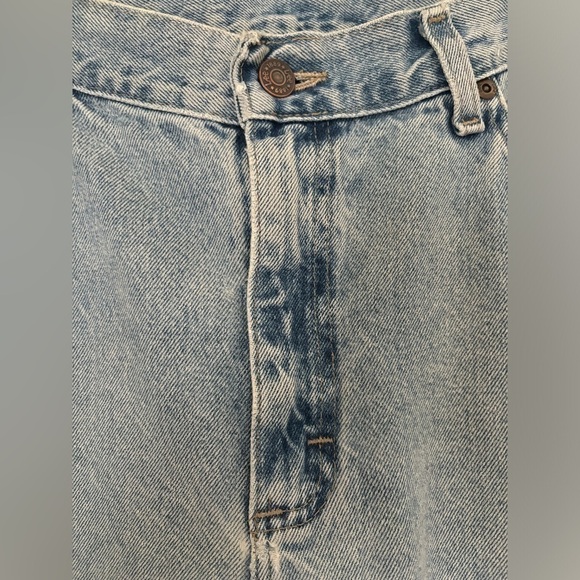 Lee Vintage Light Wash High Rise Relaxed Fit Tapered Leg Jeans - Picture 4 of 8